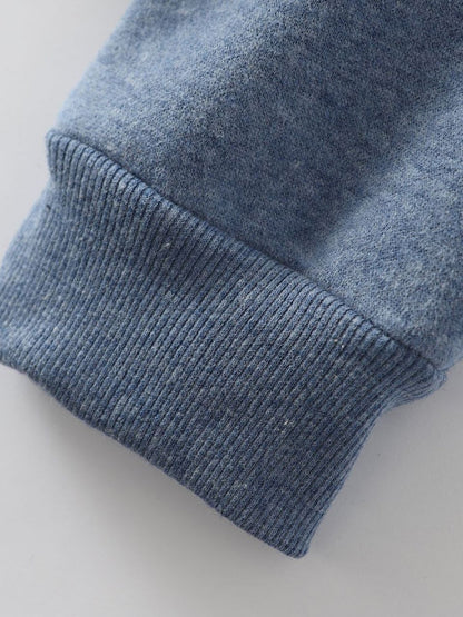 Cotton Casual Elastic Solid Casual Warm Pants