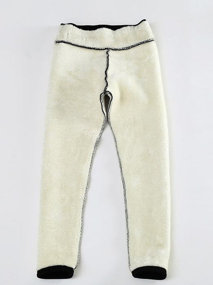 Sherpa Fleece Lined Warm Leggings
