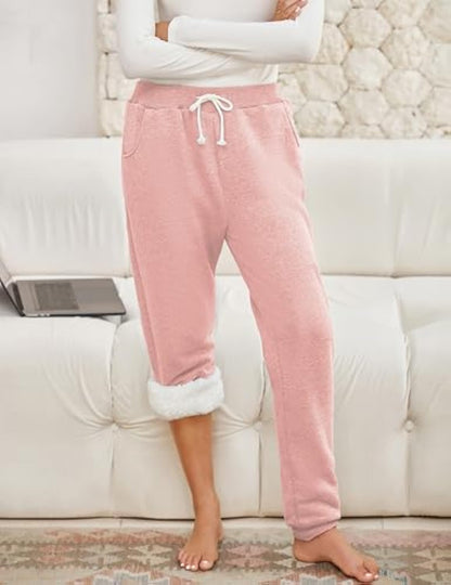 Winter Warm Fleece Joggers Pants