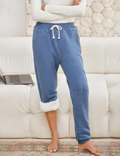 Winter Warm Fleece Joggers Pants