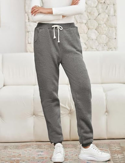 Sherpa Lined Sweatpants Joggers Pants