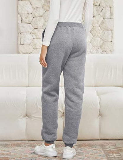 Sherpa Lined Sweatpants Joggers Pants