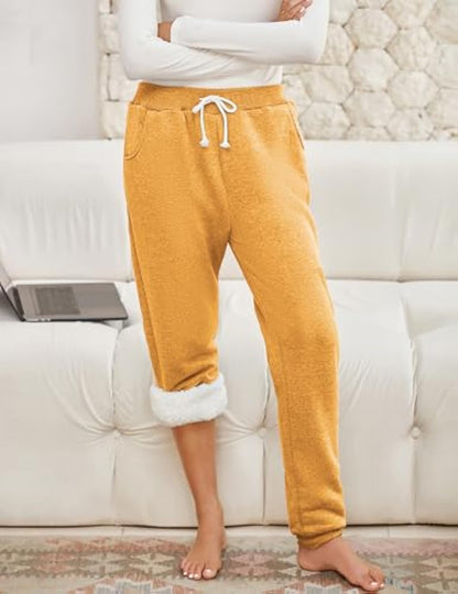 Winter Warm Fleece Joggers Pants