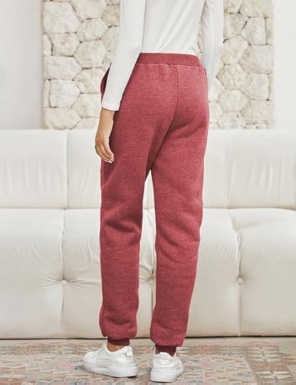 Winter Warm Fleece Joggers Pants