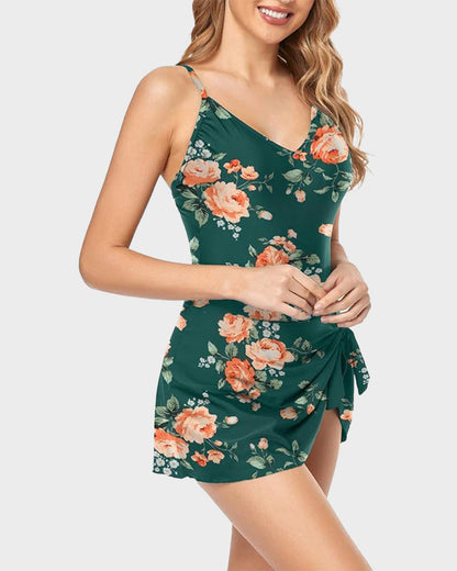 Women's Tummy Control Slim Fit One Piece Swimsuit