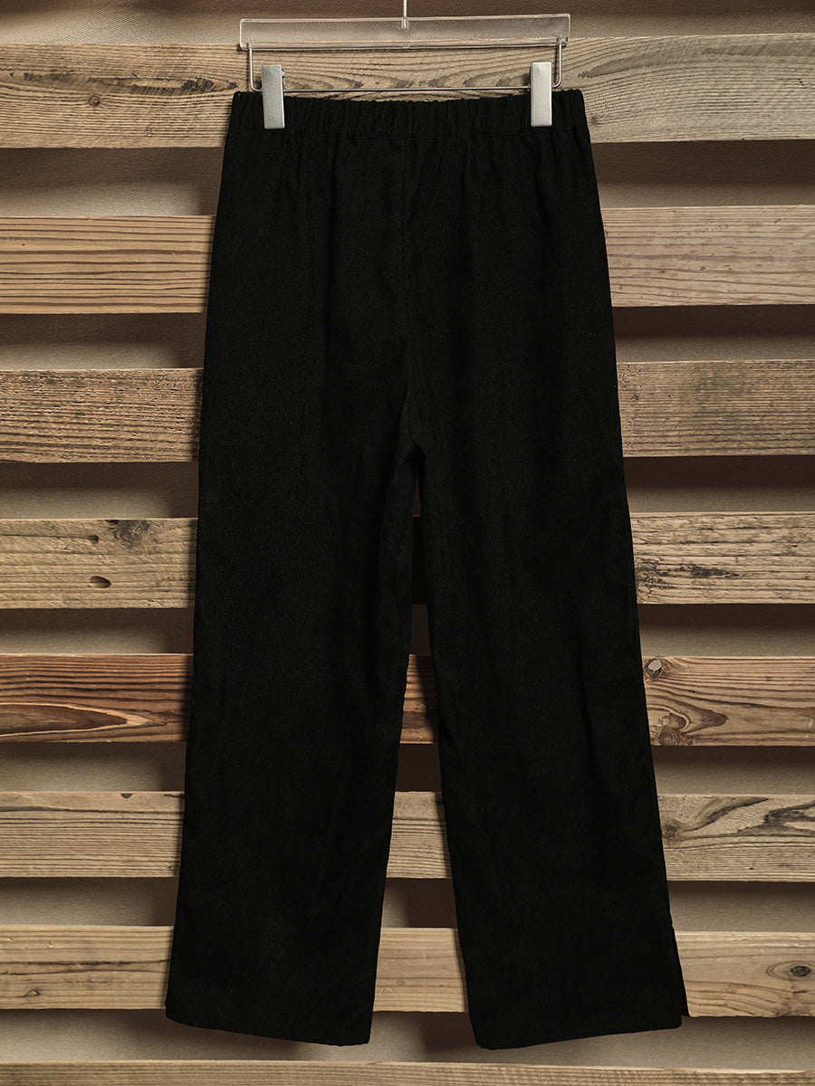 Easy Separates Wide-Leg Pants