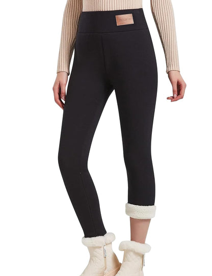 Sherpa Fleece Lined Warm Leggings