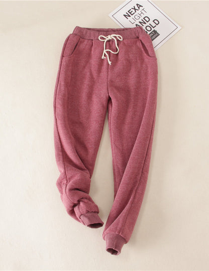 Winter Warm Fleece Joggers Pants