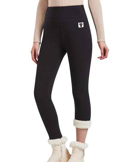 Sherpa Fleece Lined Warm Leggings