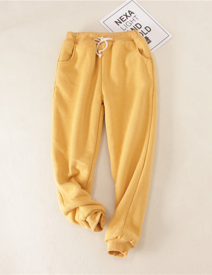 Winter Warm Fleece Joggers Pants
