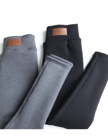 Sherpa Fleece Lined Warm Leggings