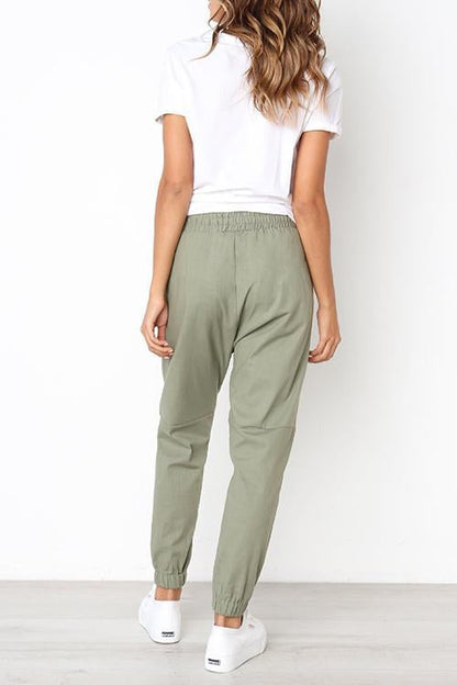 Casual Drawstring Sports Pants