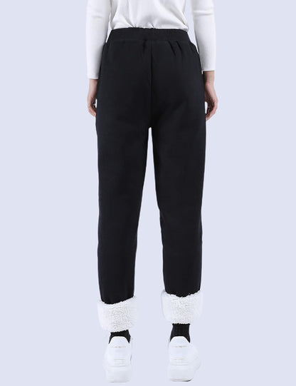 Sherpa Lined Sweatpants Joggers Pants