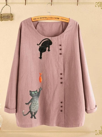 Long Sleeve Casual Shirts & Tops
