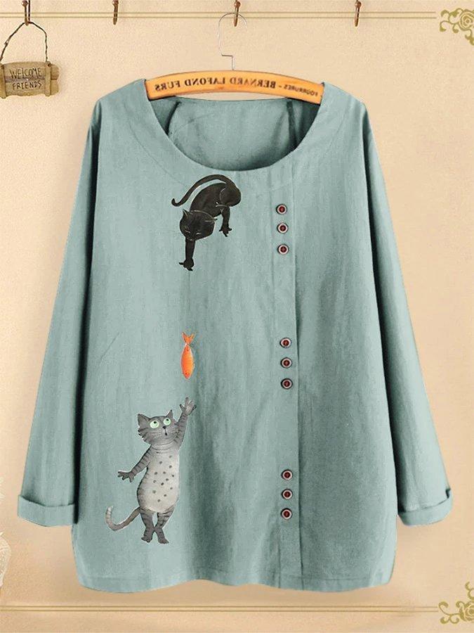 Long Sleeve Casual Shirts & Tops