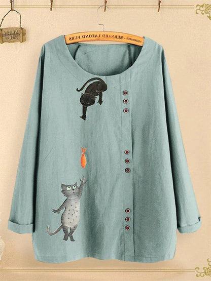 Long Sleeve Casual Shirts & Tops